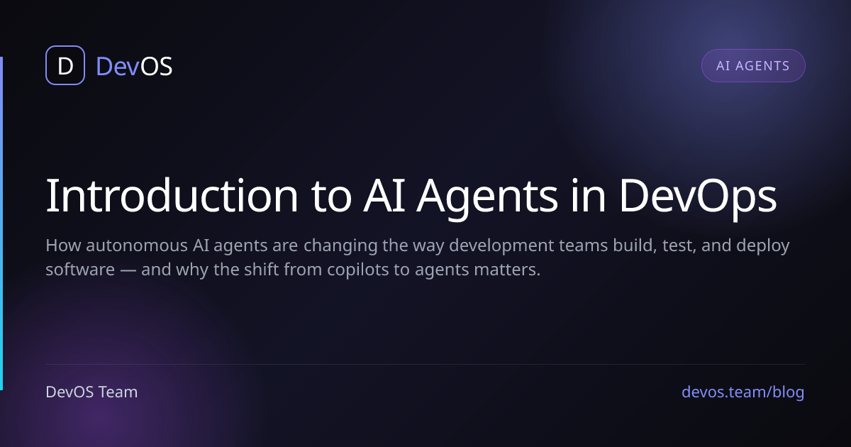 Introduction to AI Agents in DevOps